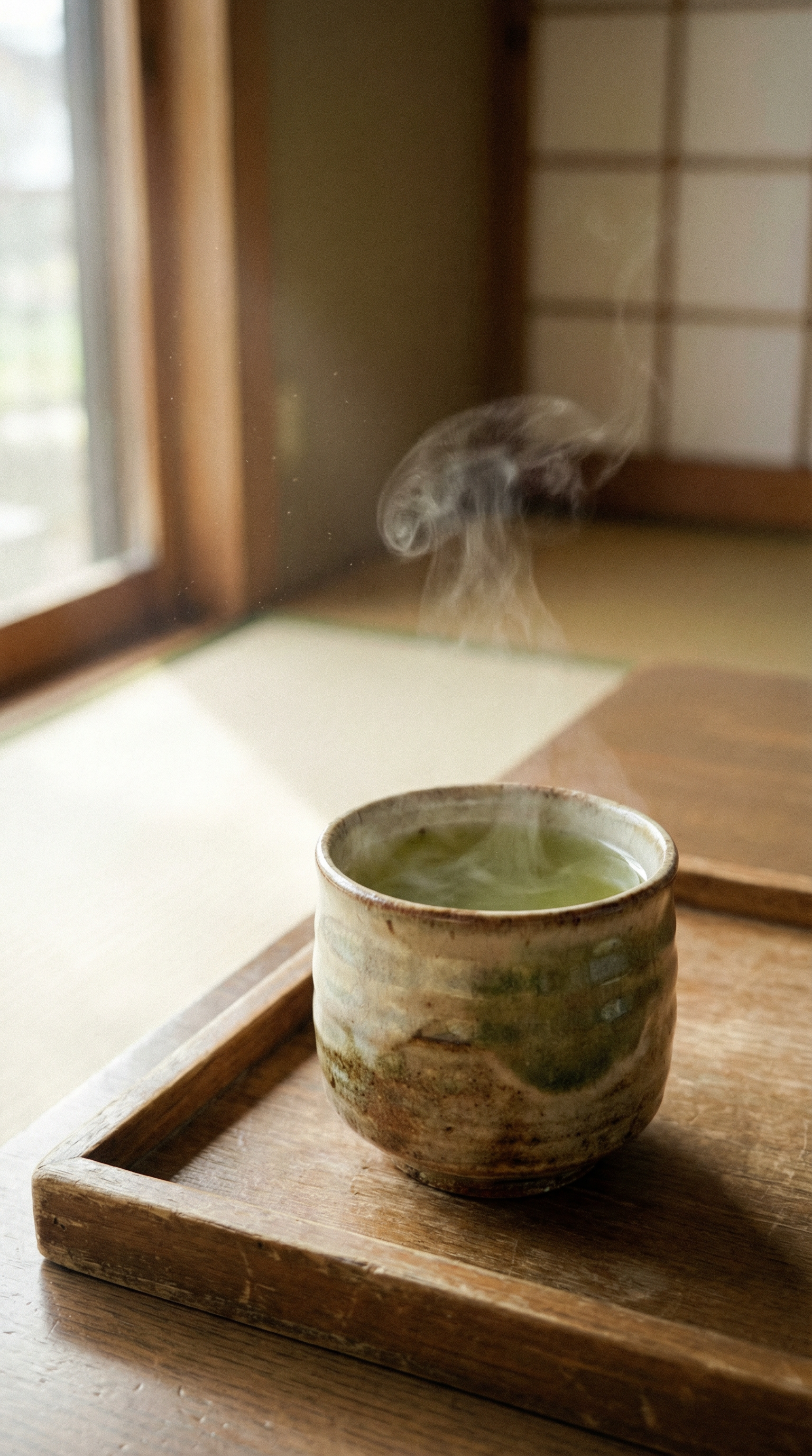 湯呑のお茶